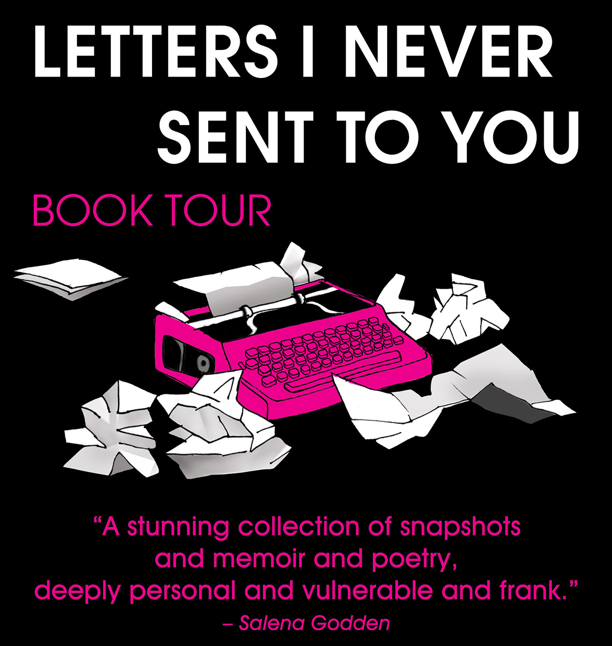 Letters I Never Sent You Book Tour
